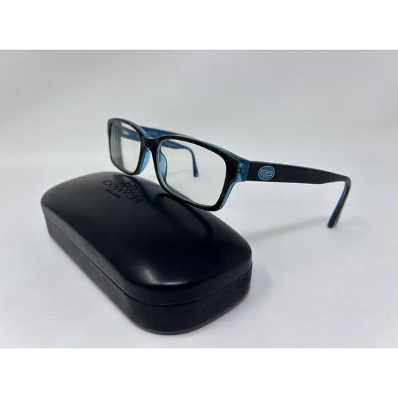 Coach Eyeglasses HC 6040 (Brooklyn) 5116 Dark Tortoise Teal Frame 52 [] 16 135 - Picture 1 of 12